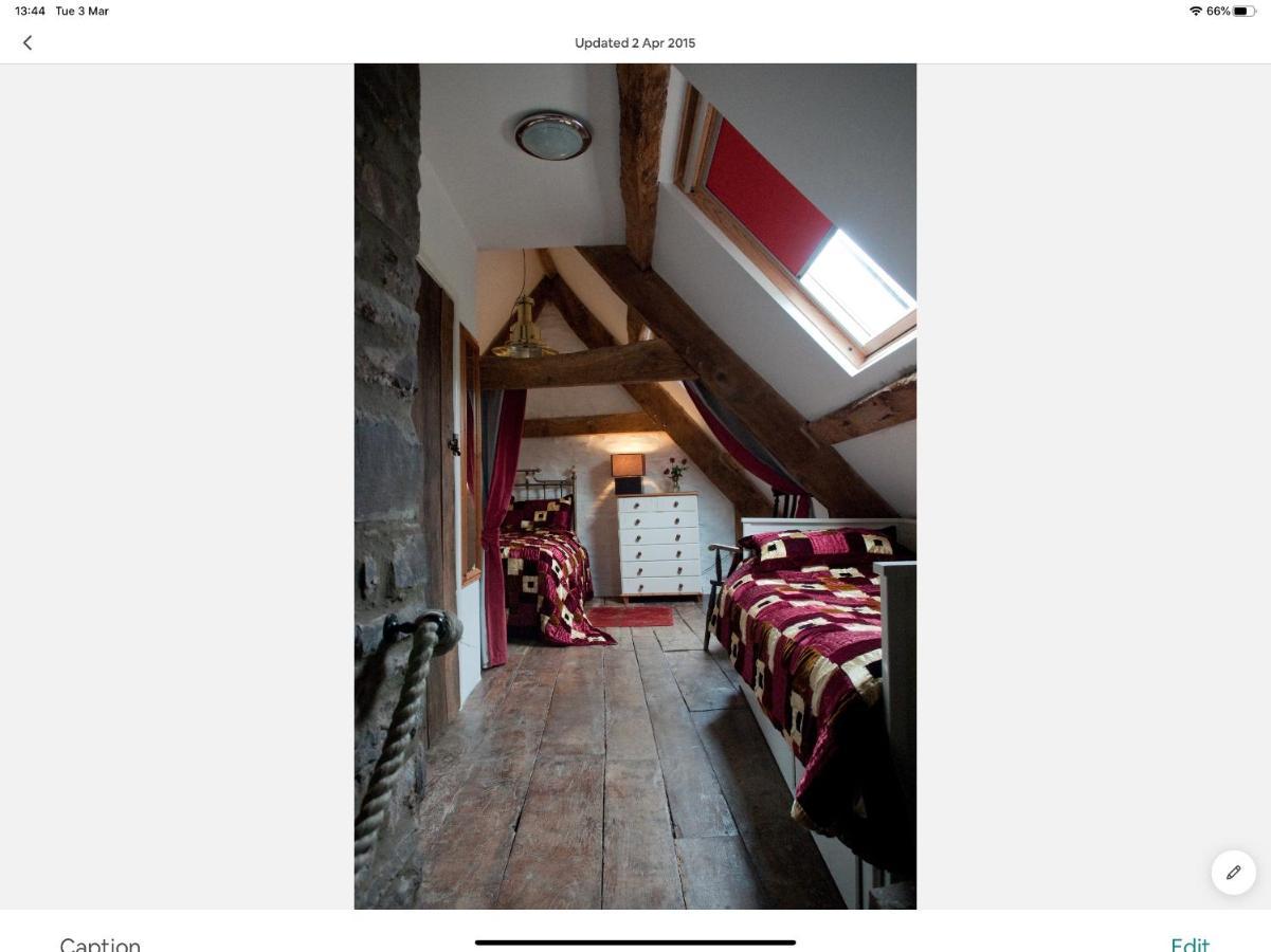 Ty Fferm Hen, Ancient Farmhouse, Coity Bach Talybont-on-Usk Buitenkant foto